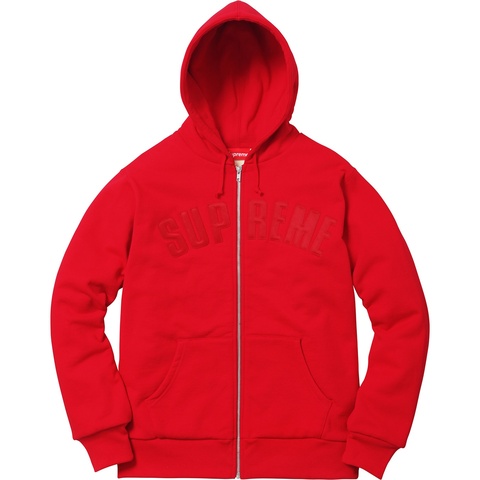 Supreme Arc Logo Thermal Zip Up Sweatshirt - Colorway