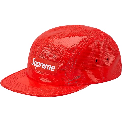 Supreme Laminated Box Weave Camp Cap - Colorway