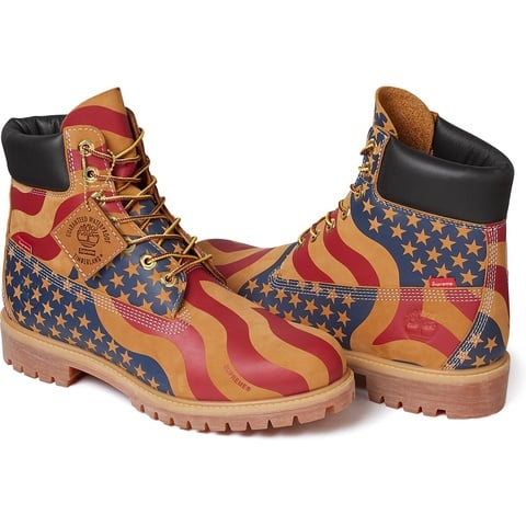 Supreme Supreme®/Timberland® Stars and Stripes 6-Inch Premium Waterproof Boot - Colorway