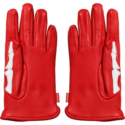 Supreme®/Vanson® Leather X-Ray Gloves - Supreme