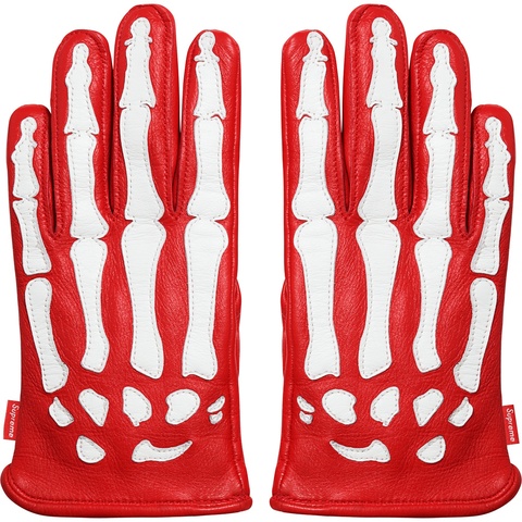 Supreme Supreme®/Vanson® Leather X-Ray Gloves - Colorway