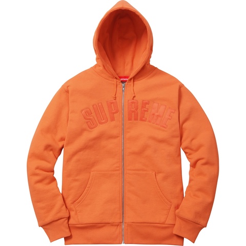 Supreme Arc Logo Thermal Zip Up Sweatshirt - Colorway