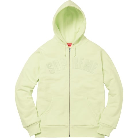 Supreme Arc Logo Thermal Zip Up Sweatshirt - Colorway