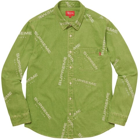 Supreme Jacquard Denim Shirt - Colorway