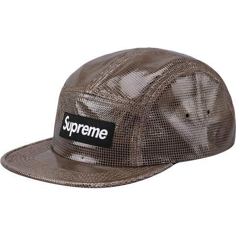 Supreme Laminated Box Weave Camp Cap - Colorway
