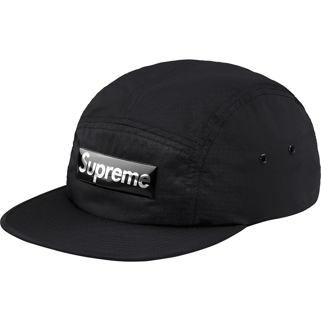 Supreme Liquid Metal Logo Camp Cap (FW17) - $50