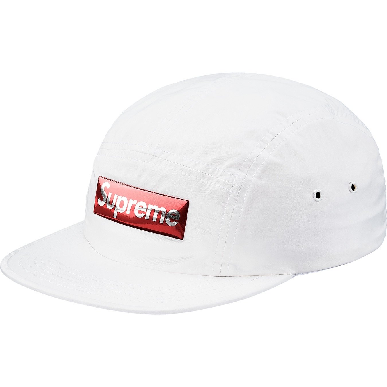 Supreme Liquid Metal Logo Camp Cap (FW17) - $50