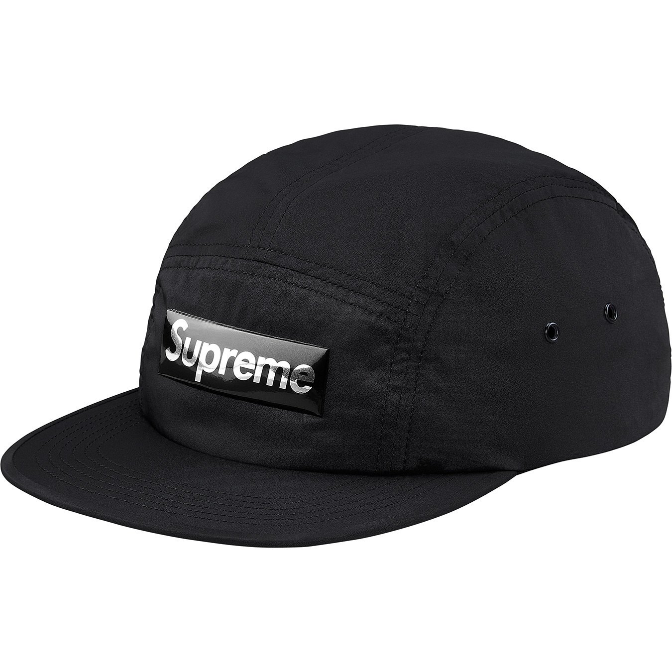 Supreme Liquid Metal Logo Camp Cap (FW17) - $50