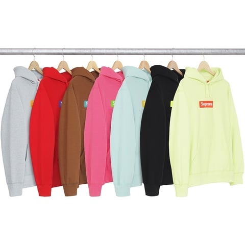 Βox Logo Hooded Sweatshirt - fall/winter 2017 - Supreme Βox Logo Hooded Sweatshirt - fall/winter 2017 - Supreme