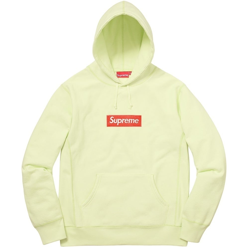 最終価格　Supreme Box Logo Hooded Sweatshirt Supreme Box Logo Hooded Sweatshirt (FW25) Cyan Men's - FW25 - US