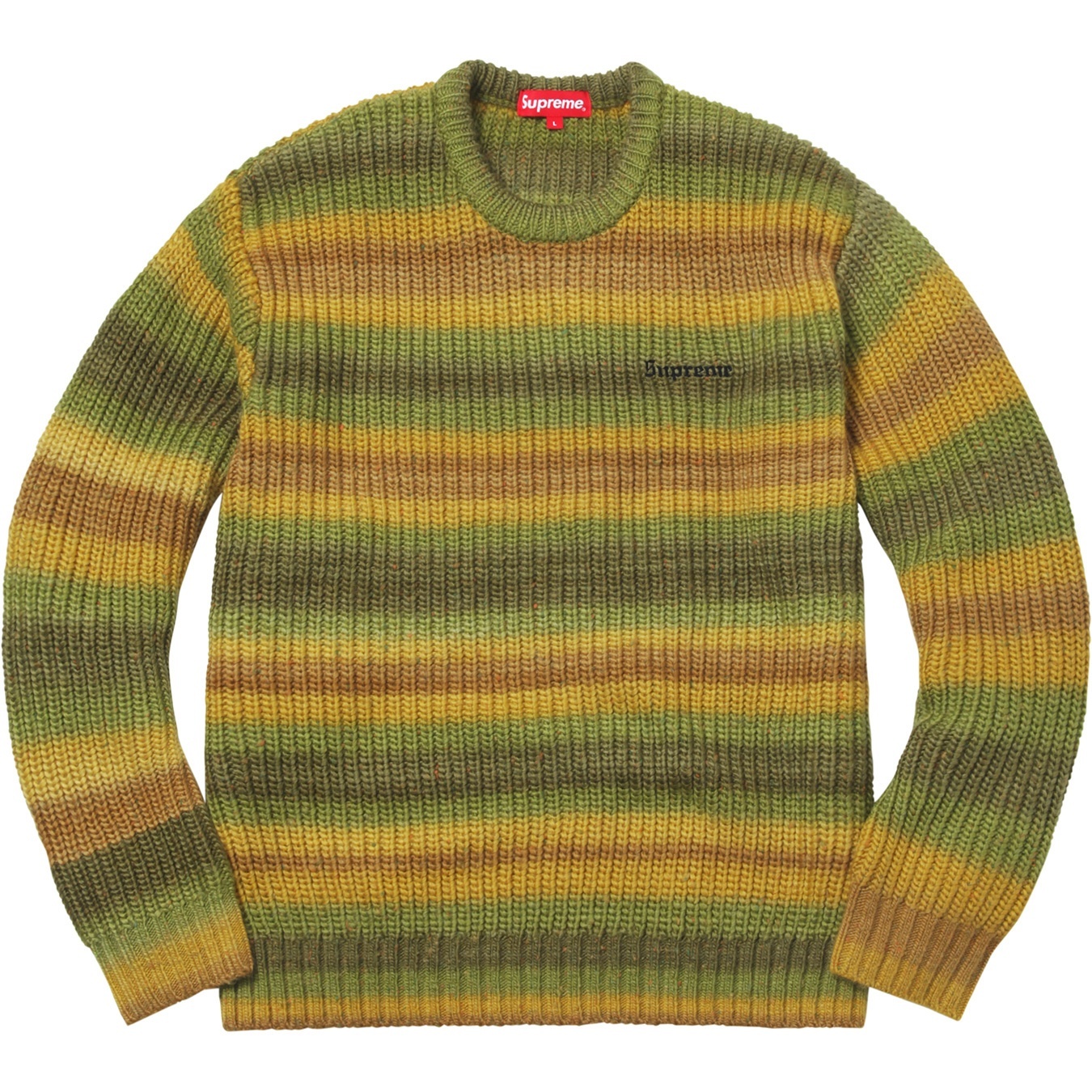 Supreme Ombre Stripe Sweater (FW17) - $148
