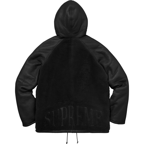 Supreme Reversed Shearling Hooded Jacket - Colorway