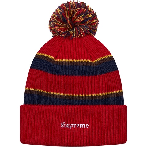 Supreme Big Stripe Beanie - Colorway