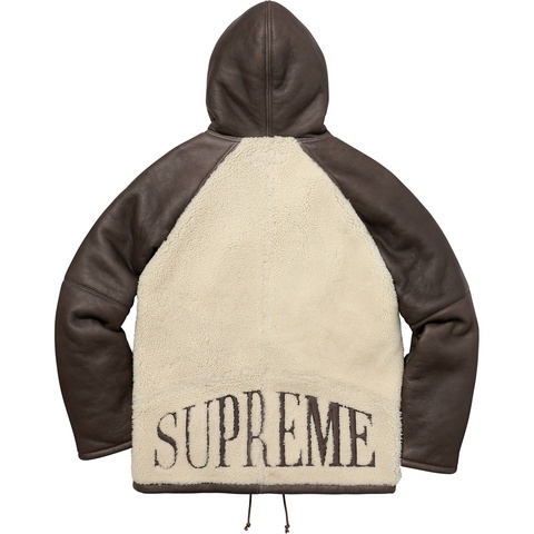 Supreme Reversed Shearling Hooded Jacket - Colorway