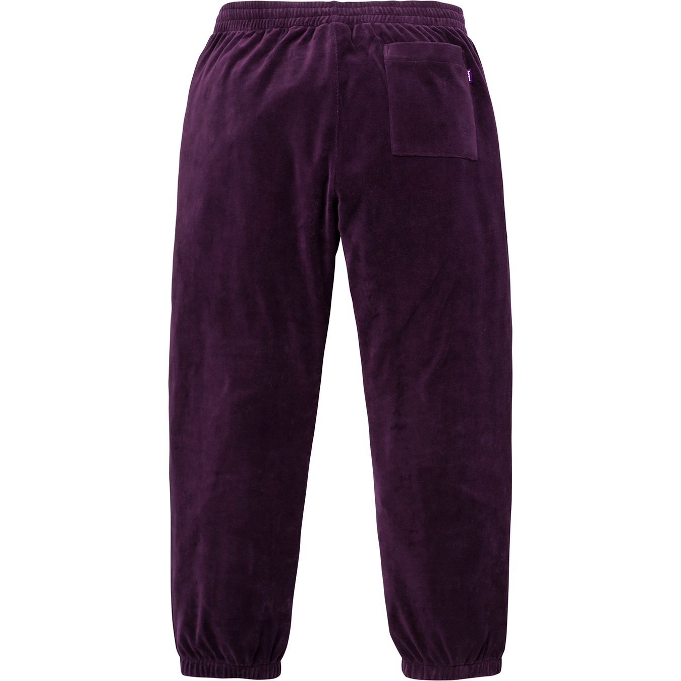Supreme Velour Warm Up Pant (FW17) - $128