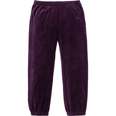 Supreme Velour Warm Up Pant - Colorway
