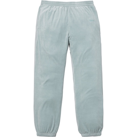 Supreme Velour Warm Up Pant - Colorway