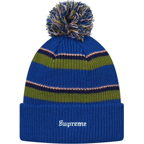 Supreme Big Stripe Beanie - Colorway