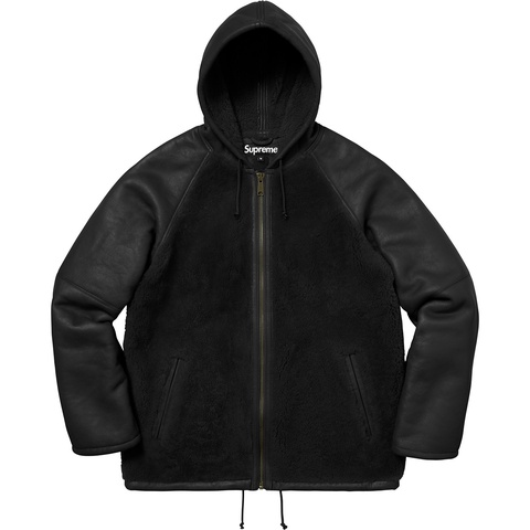 Supreme Reversed Shearling Hooded Jacket - Colorway