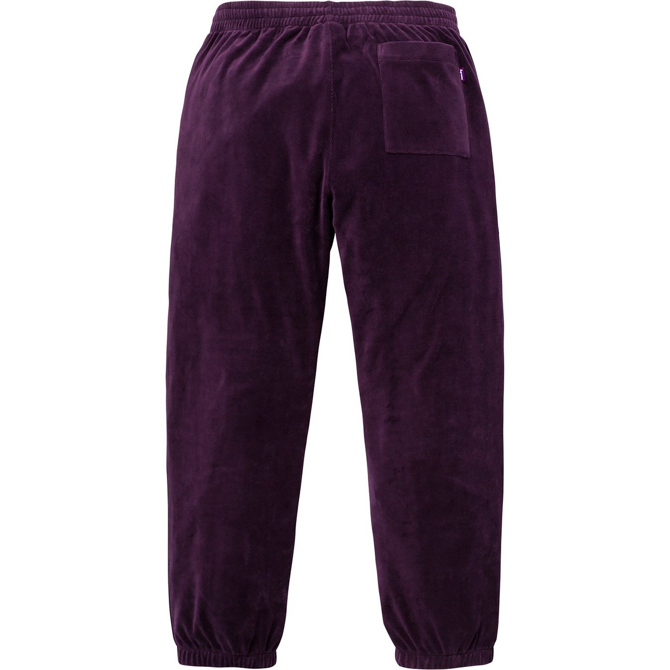 Supreme Velour Warm Up Pant (FW17) - $128