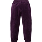 Supreme Velour Warm Up Pant (FW17)