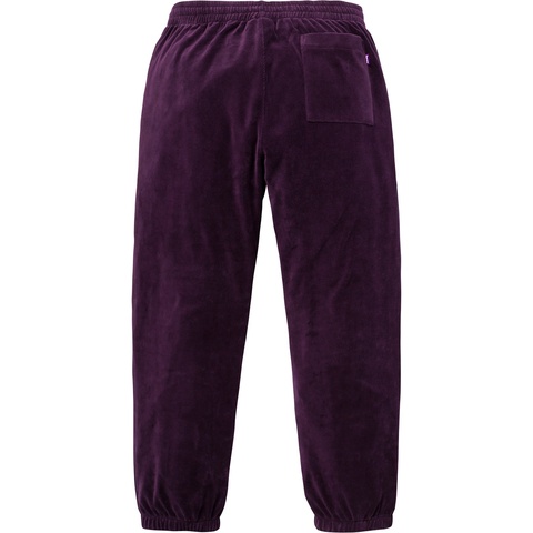 Supreme Velour Warm Up Pant - Colorway