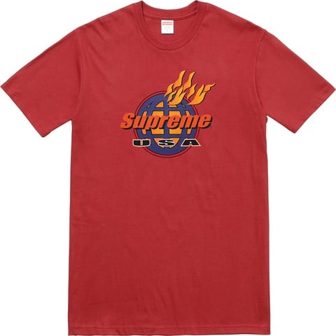 Supreme Fire Tee - Colorway