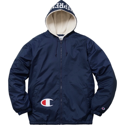 Supreme Supreme®/Champion® Sherpa Lined Hooded Jacket - Colorway