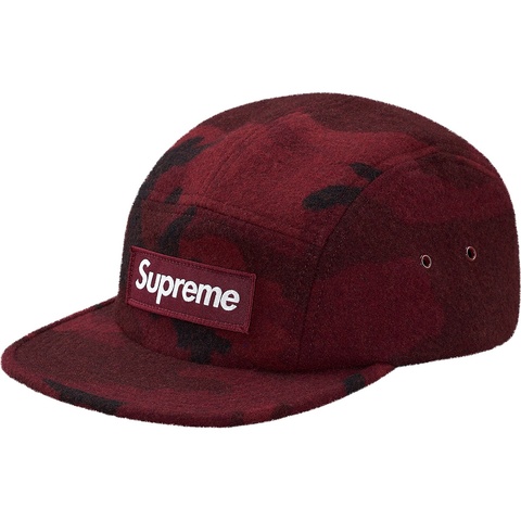 Supreme Camo Wool Camp Cap - Colorway