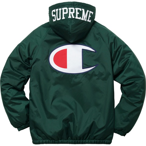 Supreme Supreme®/Champion® Sherpa Lined Hooded Jacket - Colorway