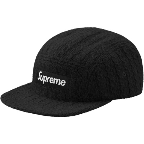Supreme Fitted Cable Knit Camp Cap - Colorway