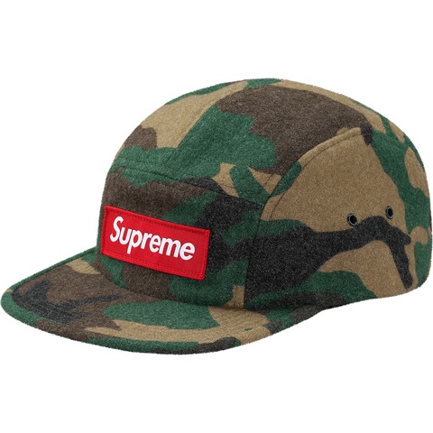 Supreme Camo Wool Camp Cap - Colorway