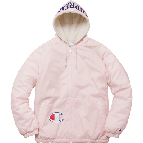 Supreme Supreme®/Champion® Sherpa Lined Hooded Jacket - Colorway