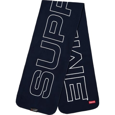 Supreme Polartec Logo Scarf - Colorway