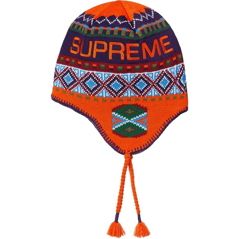 帽子 17aw supreme Nepali Earflap Beanie SUPREME Black Nepali Earflap Beanie FW17 Authentic Brand New | eBay
