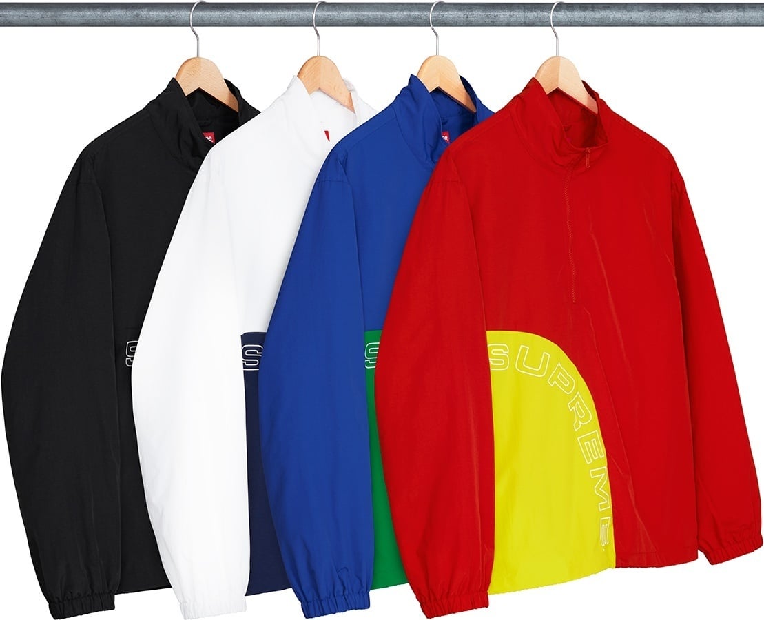 Supreme Corner Arc Half Zip Pullover (SS18) - $158