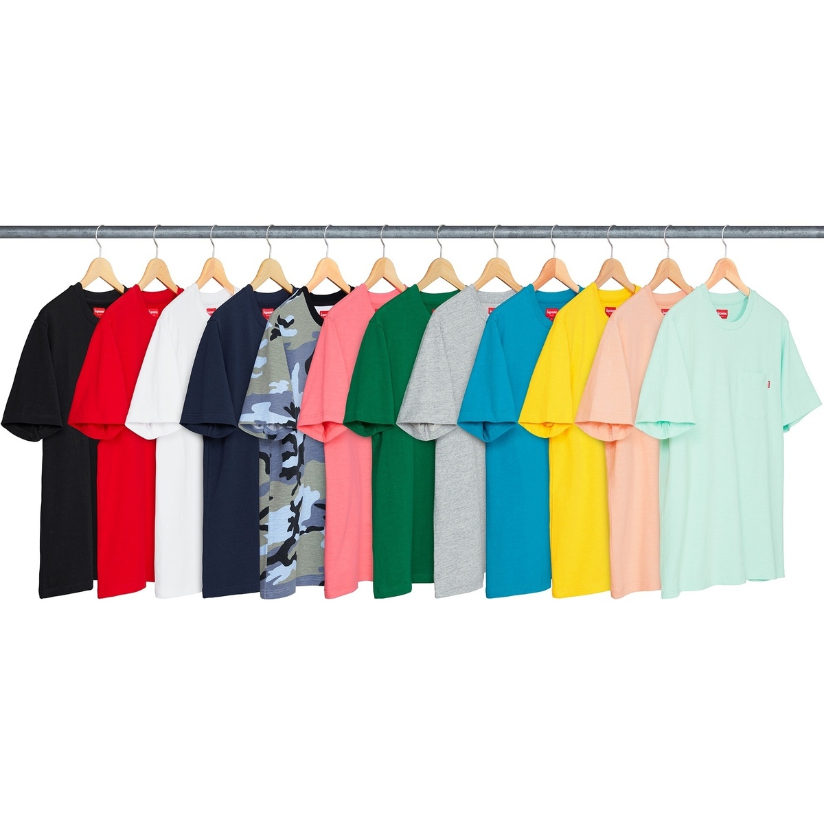 Supreme Pocket Tee Pt.1 (spring/summer 2018) - $62.00