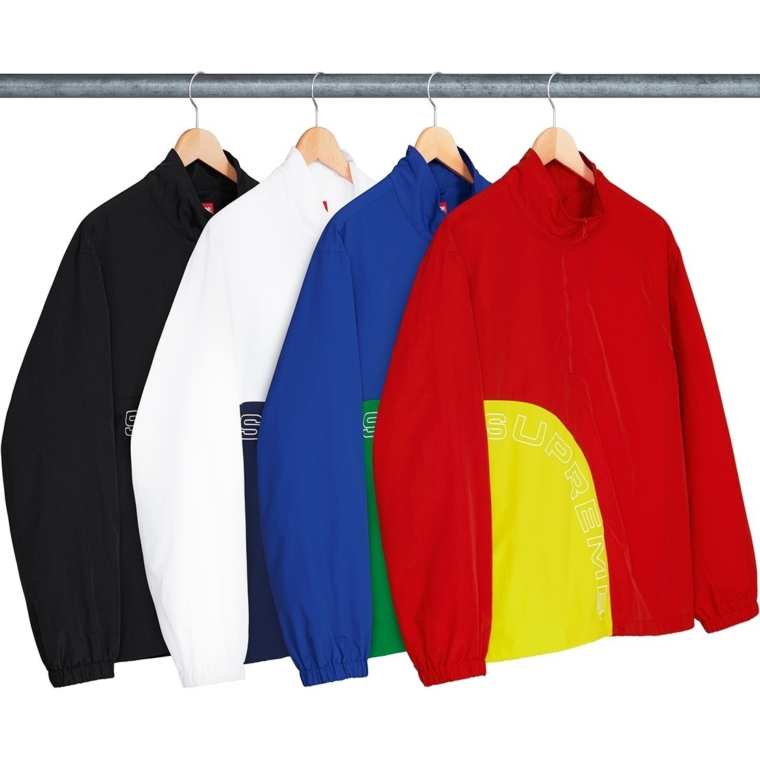 Corner Arc Half Zip Pullover - spring/summer 2018 - Supreme