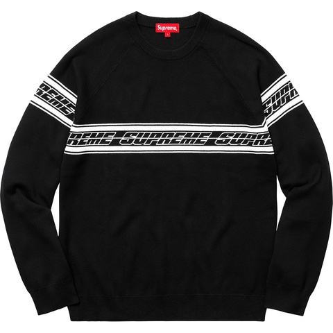 Striped Raglan Sweater - spring/summer 2018 - Supreme