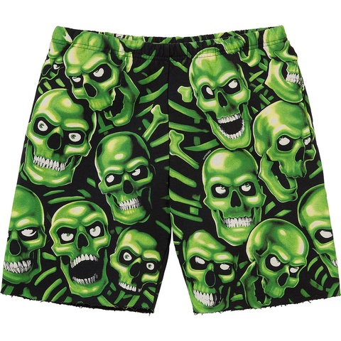 Supreme Skull Pile Sweatshort - Colorway