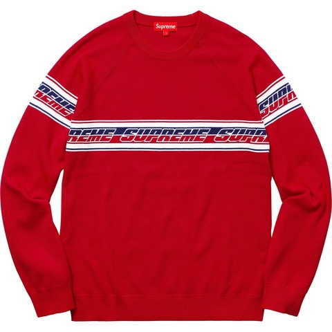 Striped Raglan Sweater - spring/summer 2018 - Supreme