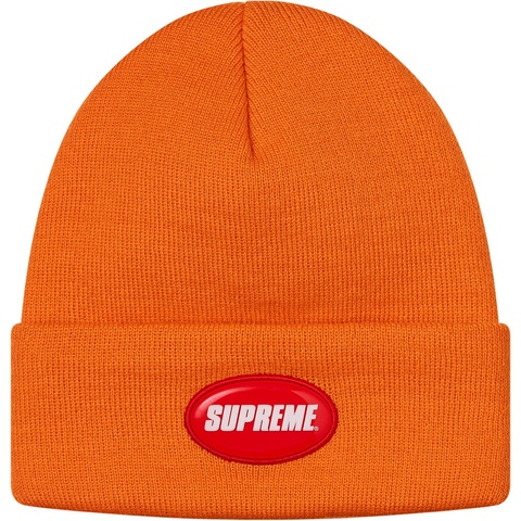 Supreme Rubber Patch Beanie - Colorway