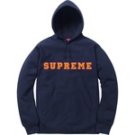 Supreme Cord Collegiate Logo Hooded Sweatshirt (SS18)