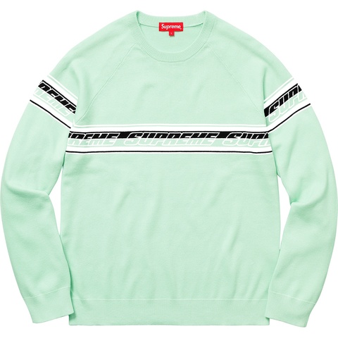 Supreme Striped Raglan Sweater - Colorway