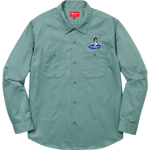Pin Up Work Shirt - spring/summer 2018 - Supreme