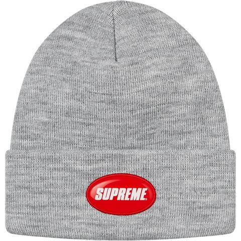 Supreme Rubber Patch Beanie - Colorway