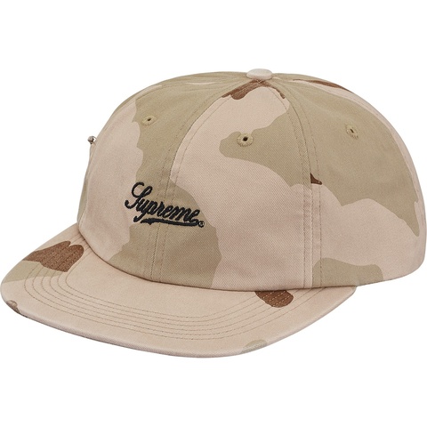 帽子 Supreme Side Pocket Script Logo 6-Panel Side Pocket Script Logo 6-Panel - Supreme