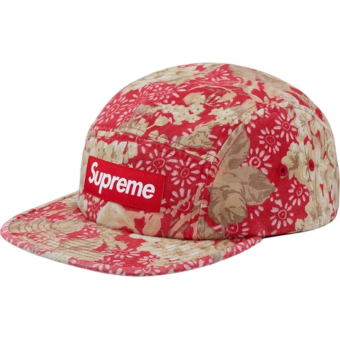 Supreme Washed Chino Twill Camp Cap - Colorway