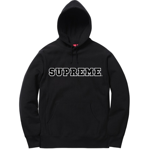 Supreme Cord Collegiate Logo Hooded Sweatshirt - Colorway