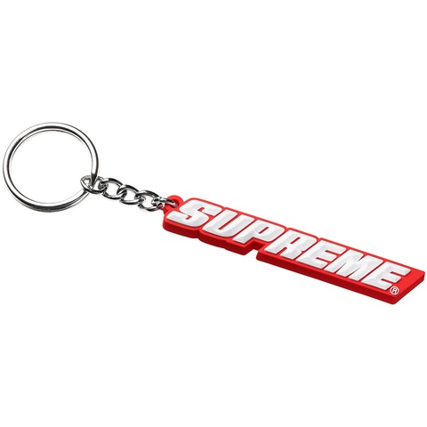 キーホルダー Supreme Ambigram Keychain Red Supreme Ambigram Keychain Red | Hype Clothinga